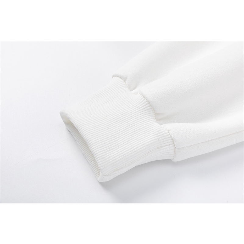 A &amp; J High Áo Hoodie Lông Xù In Hình Logo Đĩa Lớn Thời Trang Đường Phố Giản Dị