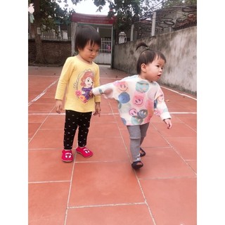 combo 10 đôi giày nỉ bông, giày ấm cho bé( hàng loại 1 dày dặn)