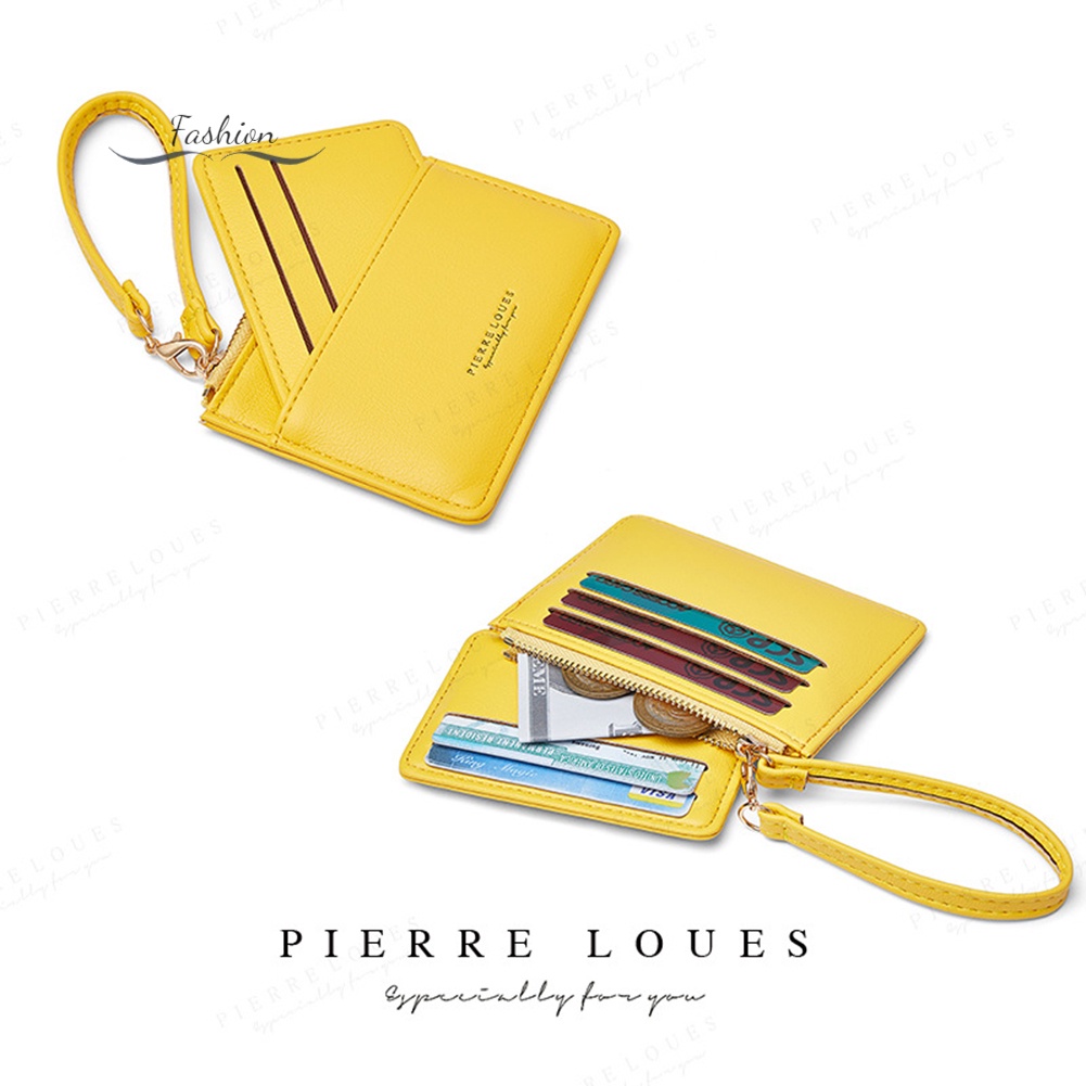 Ví Dài Mini Có Khóa Kéo Đựng Thẻ Dành Cho Nữ