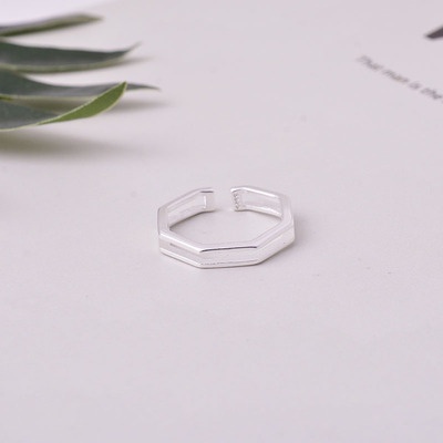 Nhẫn Mở Thiết Kế Đơn Giản Cá Tính Cho Nữ