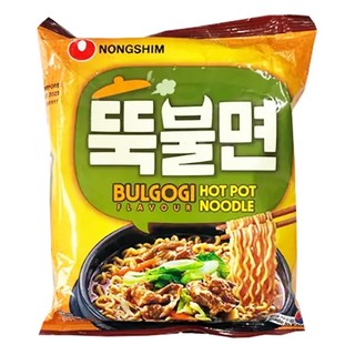 Mì nongshim vị bò bulgogi sốt tiêu gói 115g hàn quốc