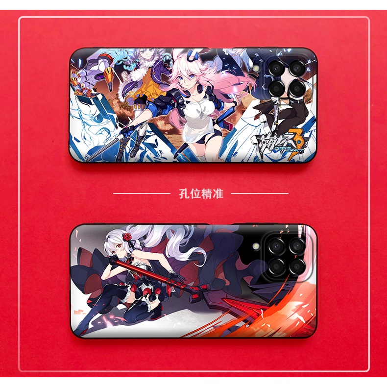 Ốp Điện Thoại Chống Va Đập In Hình Cá Tính Cho Samsung a73 Galaxya53 Yae Sakura a52 Kiana 3