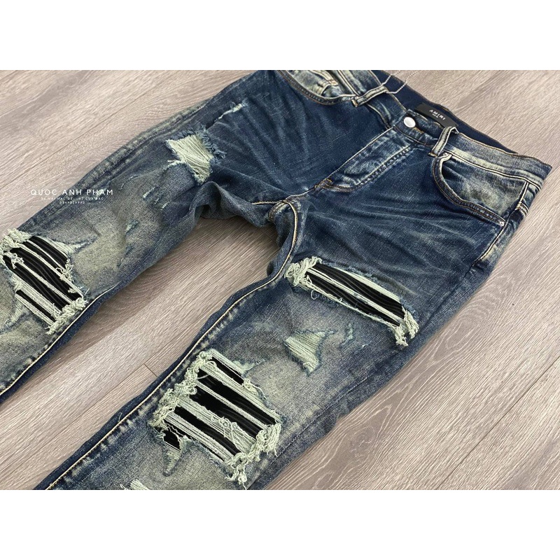 Quần Jean Nam Rách Gối Hot Trend 2022