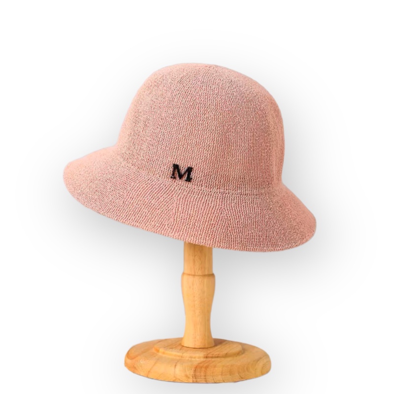 Mũ nón cói đi biển chữ M LAGU Accessories chống nắng