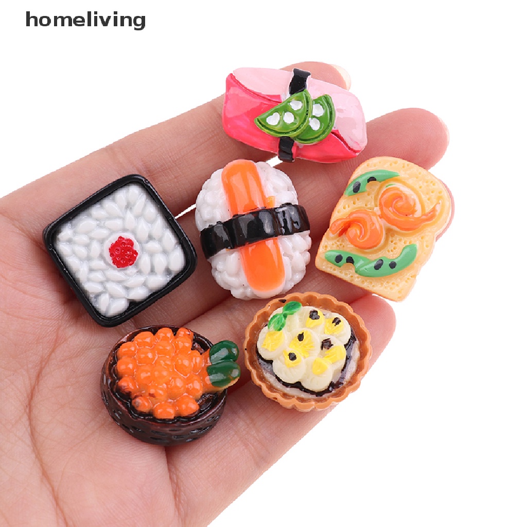 Set 2 / 5 Thức Ăn Mini Trang Trí Nhà Búp Bê