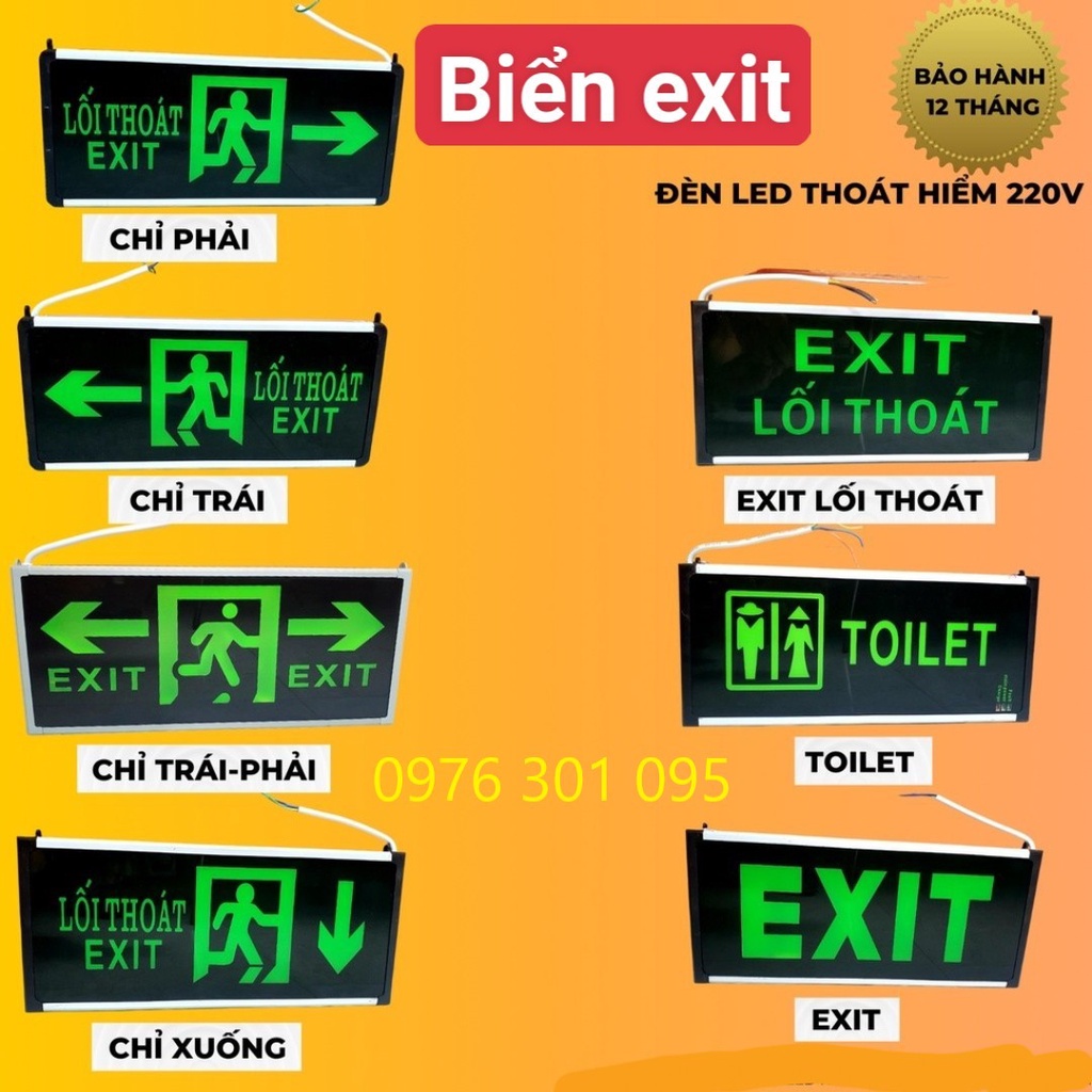 Biển Báo Lối Thoát [ EXIT ]