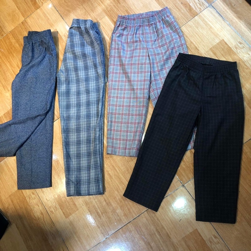 Quần Âu lẻ set bé trai, lưng thun, ống đứng, hàng dư