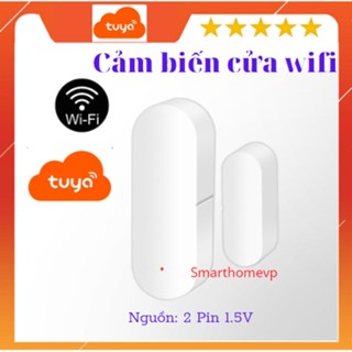 Cảm biến cửa wifi tuya, cảm biến thông minh