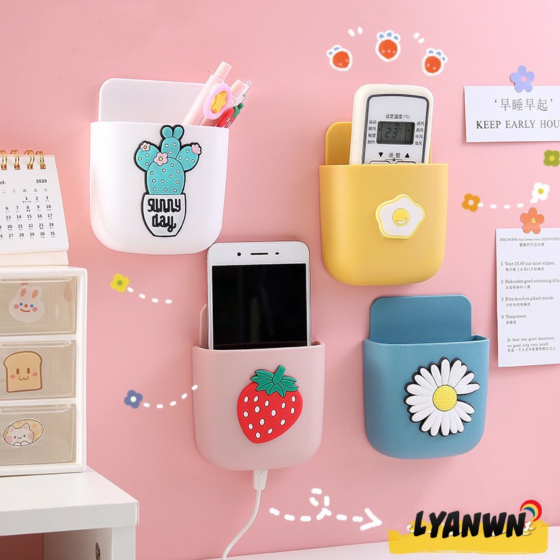 Kệ Dán Tường🍀FREESHIP🍀để điện thoại hoạ tiết