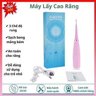 Máy Lấy Cao Răng Tại Nhà - Dụng Cụ Lấy Cao Răng Nhật Bản Với 3 Chế Độ Vô