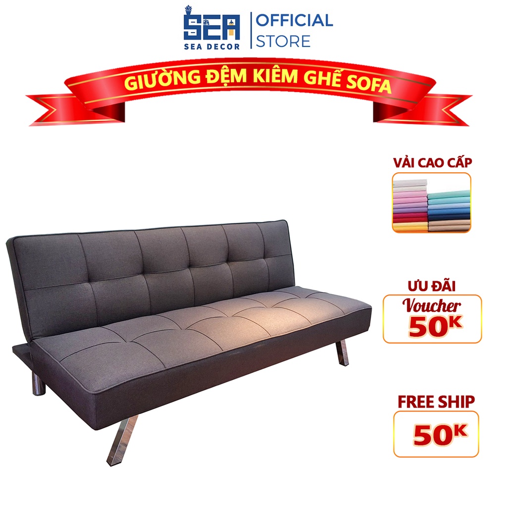 Giường Đệm Kiêm Ghế Sofa Bed Gấp Gọn Thông Minh Sea Decor