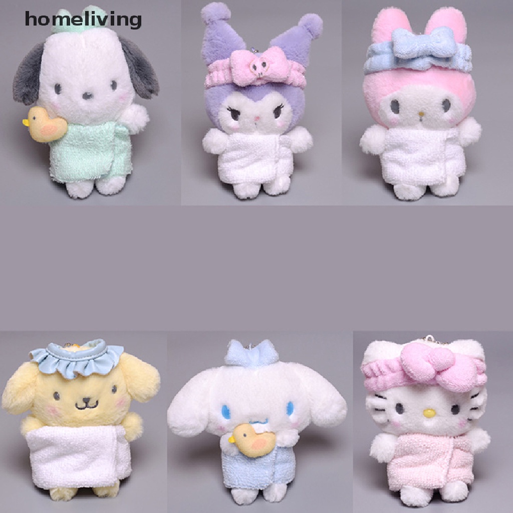 Búp Bê Nhồi Bông Hình Mèo Sanrio 10-20CM Dễ Thương
