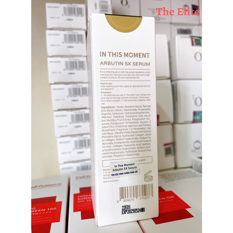 Tinh chất Serum ARBUTIN 5% Mela Zero  𝐓𝐈𝐍𝐇 𝐂𝐇𝐀̂́𝐓 𝐒𝐈𝐄̂𝐔 𝐂𝐇𝐔𝐘𝐄̂̉𝐍 𝐇𝐎́𝐀 𝐌𝐄𝐋𝐀𝐍𝐈𝐍 Đ𝐄𝐍 𝐓𝐇𝐀̀𝐍𝐇 𝐓𝐑𝐀̆́𝐍𝐆