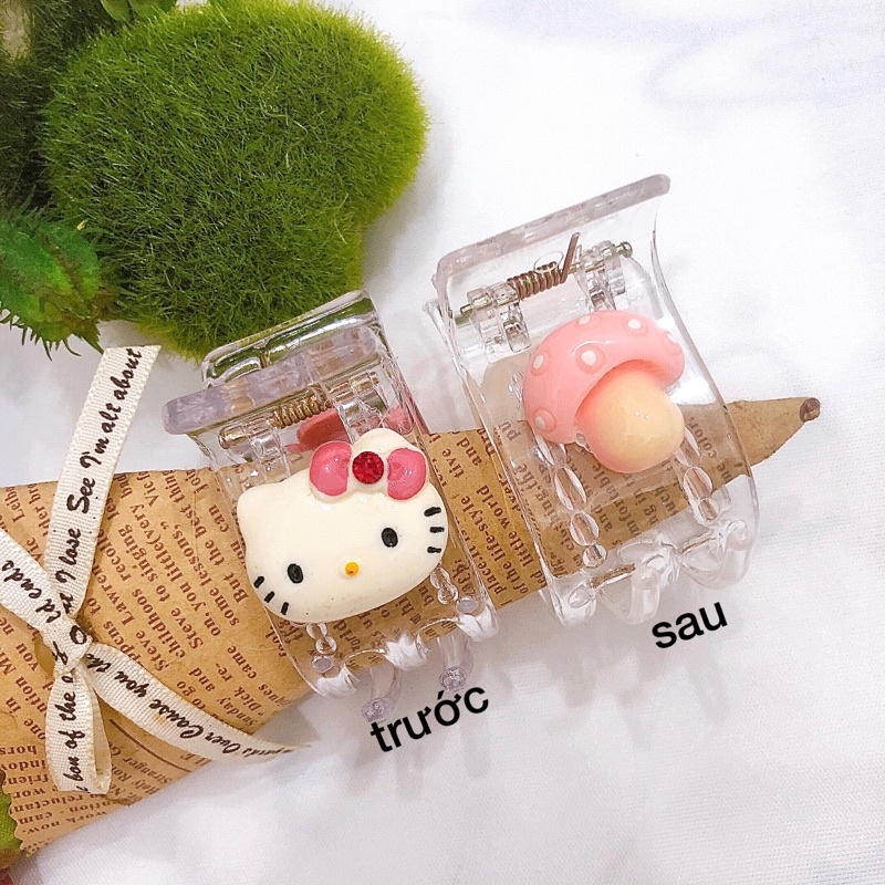 Kẹp tóc càng cua 5 răng hoạt hình