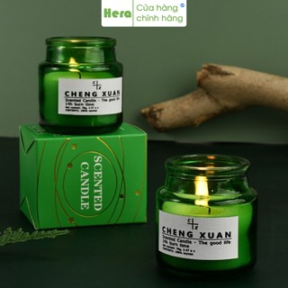 Nến thơm phòng candle cup set nến giá rẻ tinh dầu sáp thiên nhiên khử mùi thơm nhà aroma nen22
