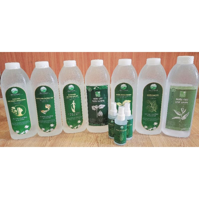 1 lít Nước chưng cất hương nhu trắng