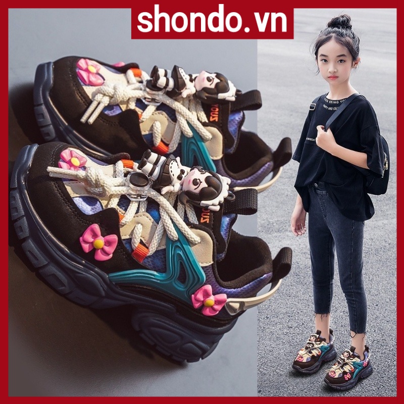giày thể thao bé gái Giày Thể Thao Đế Mềm Siêu Nhẹ Thời Trang Mùa Thu 2022 Cho Bé Gái giày thể thao cho bé giầy thể thao bé gái giày nữ giày trẻ em giày thể thao trẻ em giầy trẻ em giày trẻ em nam giay tre em