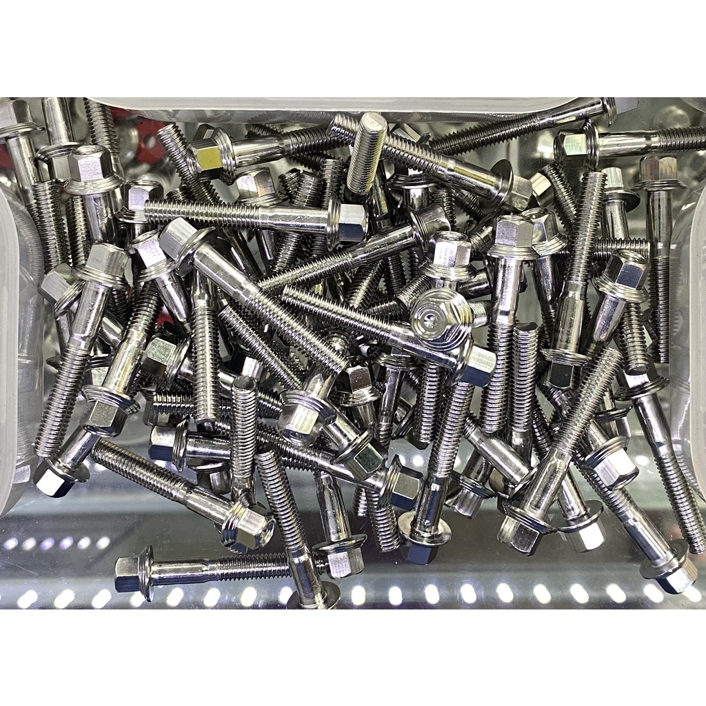Ốc đầu trụ salaya v2, inox 304, 6ly, dài từ 1cm đến 11cm (1 con)