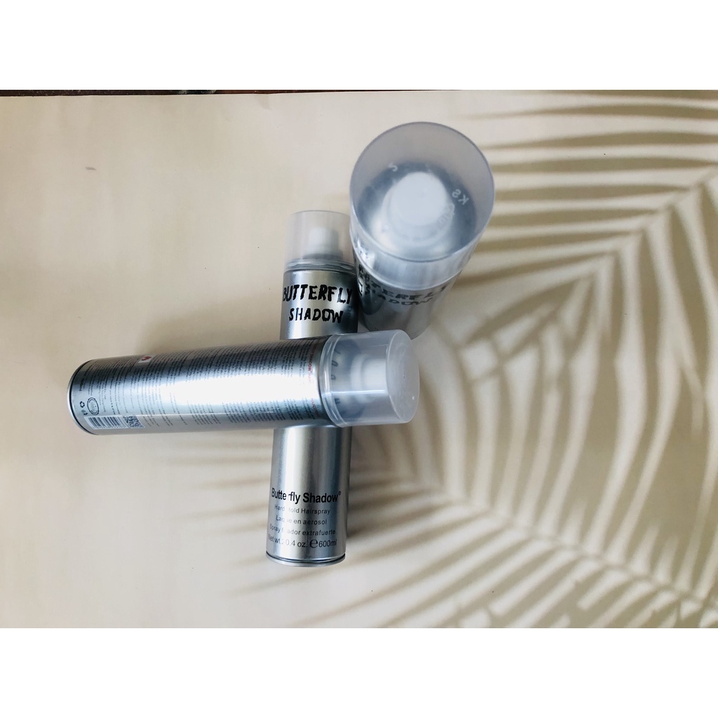 Gôm Bạc Buterfly Shadow tạo kiểu tóc 600ml