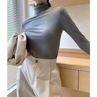 Áo giữ nhiệt chất thun tăm siêu co dãn