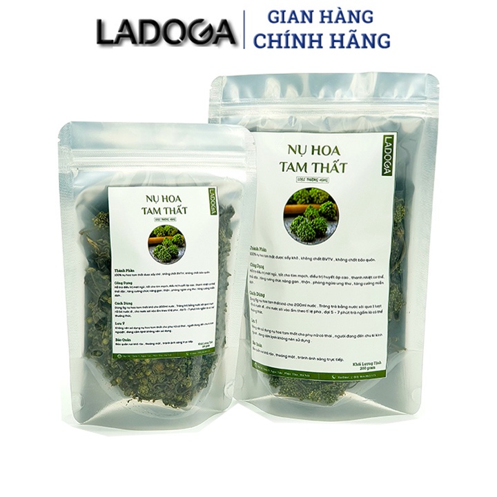 Nụ hoa tam thất ladoga đóng túi 100 gam - ảnh sản phẩm 3