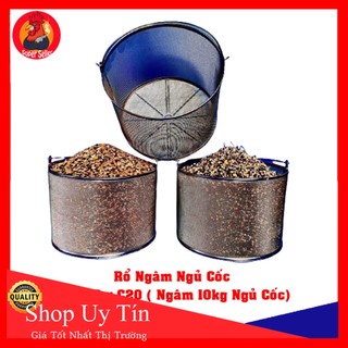 Rổ ngâm ngủ cốc, lúa size 30-20 cho gà đá