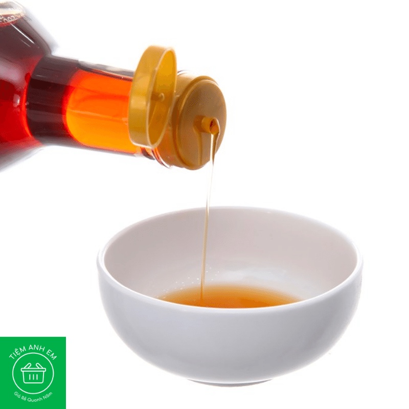 Nước mắm Nam Ngư nhãn vàng 14 độ đạm chai 650ml