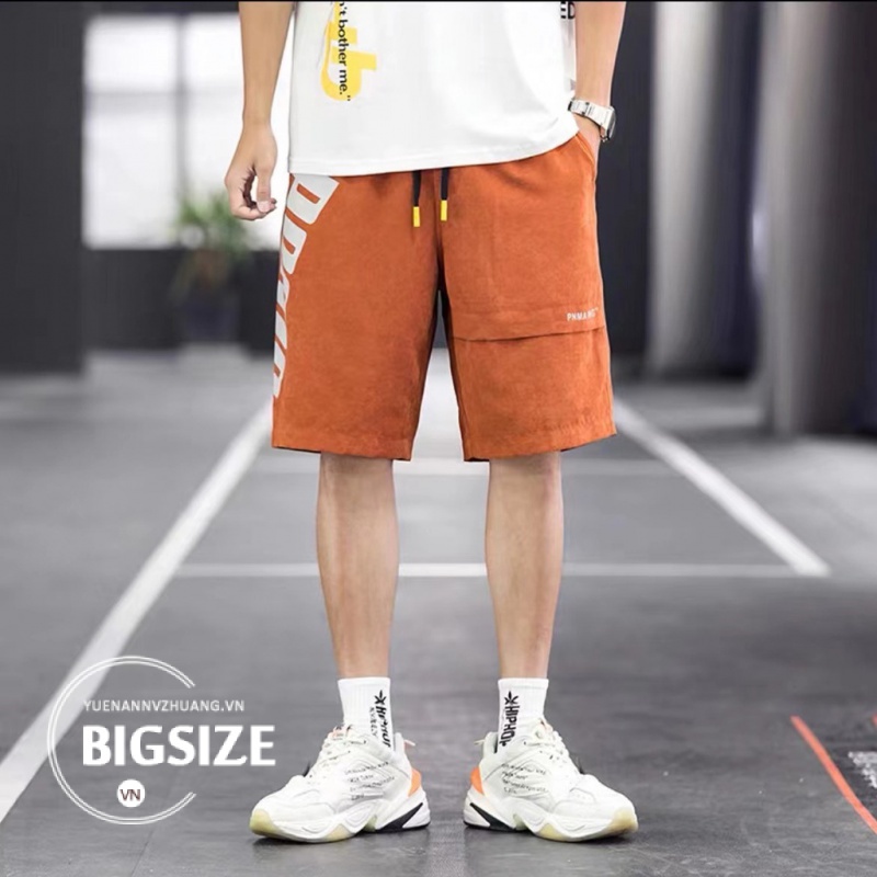Quần short nam kaki Bigsize Quần đùi dáng suông ngố túi hộp cạp chun lưng thun mùa hè Phong cách Hàn Quốc Thời Trang cao cấp đẹp