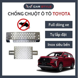 Lưới chống chuột ô tô Toyota đủ mẫu VIOS VELOZ CROSS RAIZE INNOVA FORTUNER CAMRY inox không chống chuột cửa gió điều hòa