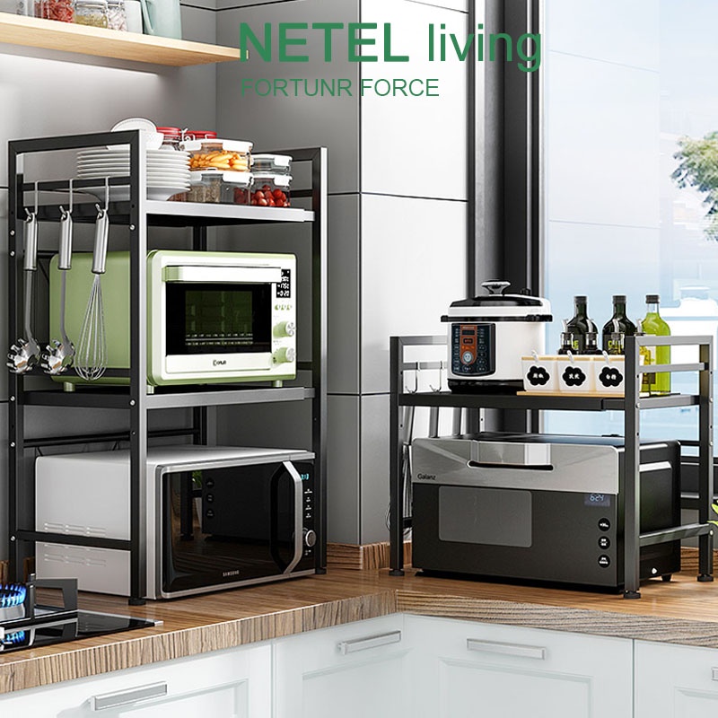 💖NETEL💖Kệ Để Lò Vi Sóng Giá để bát đĩa Kệ Lò Vi Sóng 1 tầng 2 tầng Kệ Để Đồ Kệ để bếp kệ nhiều tầng