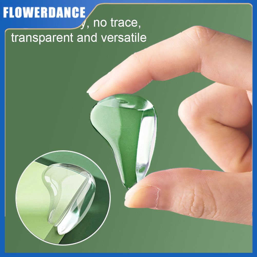 Bàn An Toàn Cạnh Bàn Đệm Trong Suốt Hình Giọt Nước Bàn Bảo Vệ Góc Góc Bảo Vệ Cho Trẻ Em Mềm Chống-Va Chạm Miếng Lót Flowerdance