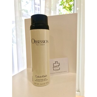 Chai xịt khử mùi cơ thể Calvin Klein Obsession for men Spray