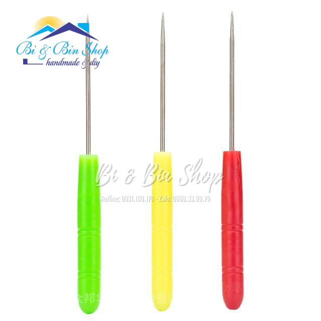 Cây Dùi Mũi Nhọn Cán Nhựa Dùng Trong May Mặc, Làm Đồ Da, Thêu Thùa, Làm Đồ Thủ Công