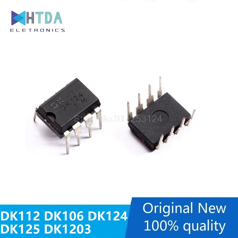 Set 10 Linh Kiện Điện Tử DK106 DK112 DK124 DK125 DK1203 DIP8 IC Chuyên Dụng