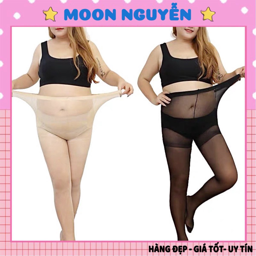 Quần tất giấy da chân nữ SK size to BigSize, cho người béo, bà bầu siêu bền chống xước co giãn tốt QT22