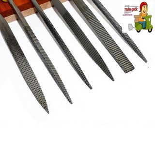 ❤️FREESHIP❤️ Bộ 6 dũa gỗ mini 180mm