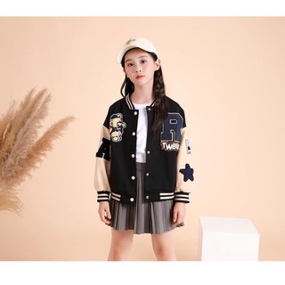 [Hàng oder 10-15 ngày về] ÁO KHOÁC BOMBER CHO BÉ