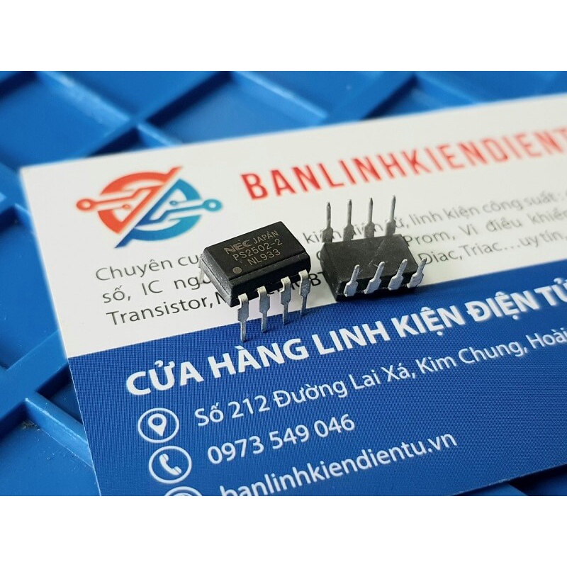 [ Combo 5 con ] NEC 2502, PS2502-2 DIP-8 opto điều khiển