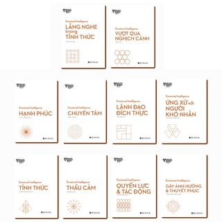 Sách - Boxset HBR Emotional Intelligence - Trí Tuệ Xúc Cảm (Bộ 10 Cuốn)