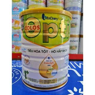[QUÉT QR TÍCH ĐIỂM] Sữa Bột Colos Opti 0+, 1+ Lon 800g