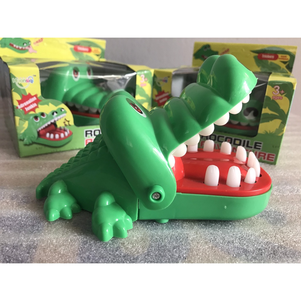 Đồ chơi Cá Sấu cắn tay cho bé - Khám răng Cá Sấu [Loại Lớn]