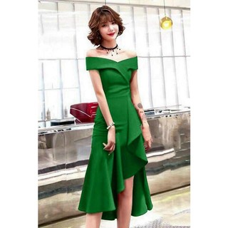 Đầm Trễ Vai Đuôi Cá Sang Trọng