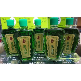 Combo 5 chai dầu gió xanh bạc hà Con Sóc 24ml/chai giá rẻ