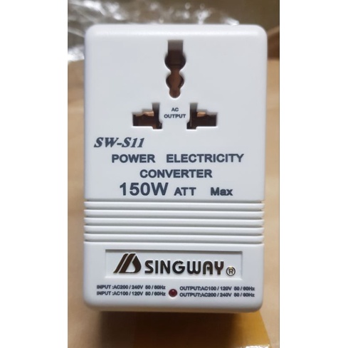Biến thế 150w chuyển điện 220v ra 110v và ngược lại
