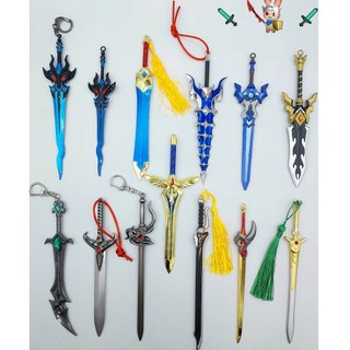 Mô hình móc khóa sưu tầm liên minh / vương giả / liên quân tl 1
