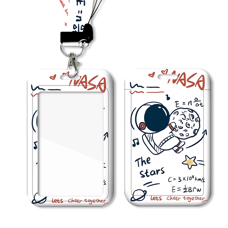Dây đeo thẻ tên / Spaceman Đựng Thẻ Truy Cập / Thẻ Truy Cập / Làm Việc / Xe Bus Pass