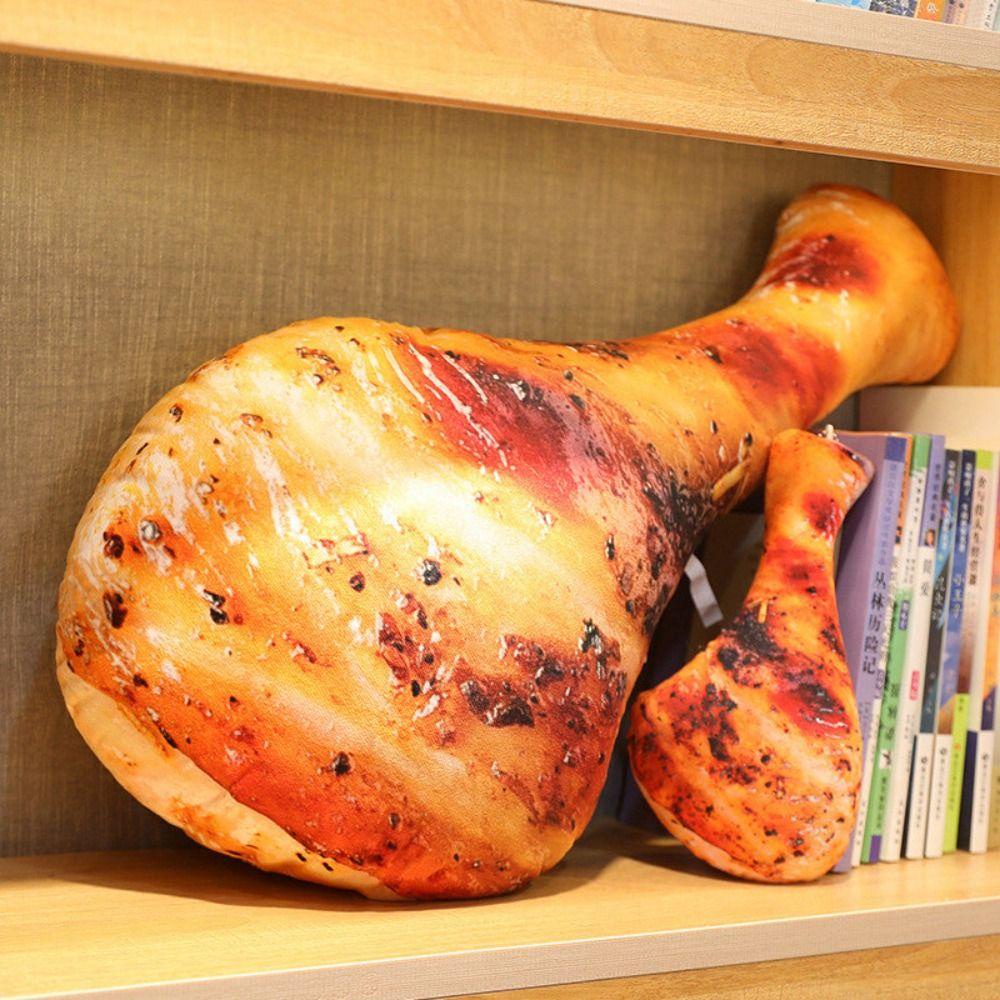 ANEMONE Gối Nhồi Bông Mềm Mại Hình Chú Heo / Gà Sống Động