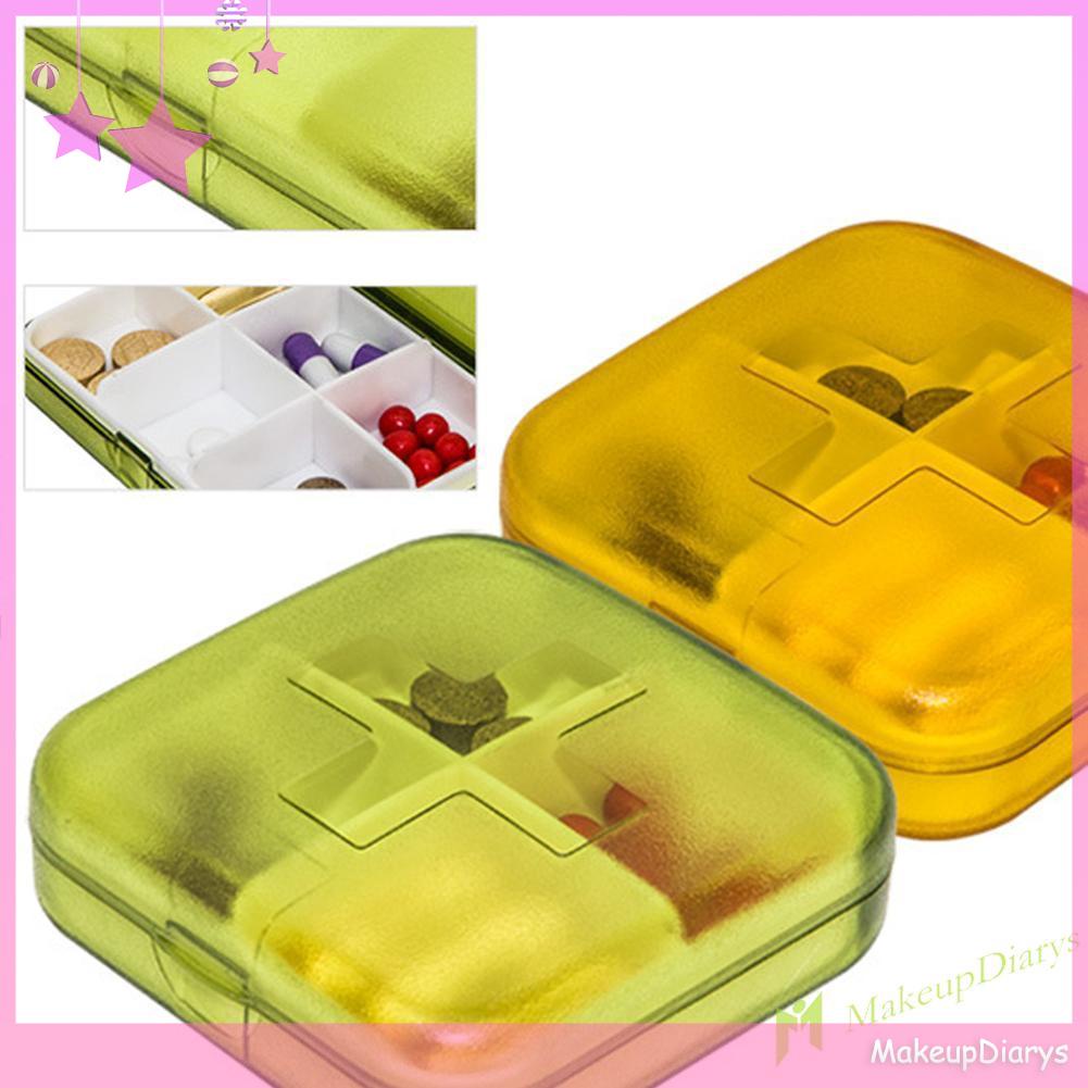 Hộp Đựng Thuốc Mini 4 Ngăn