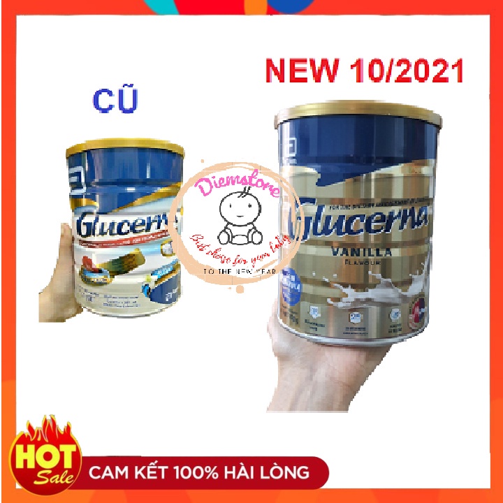 [Sữa bột dành cho người già]SỮA BỘT GLUCERNA ÚC 850g