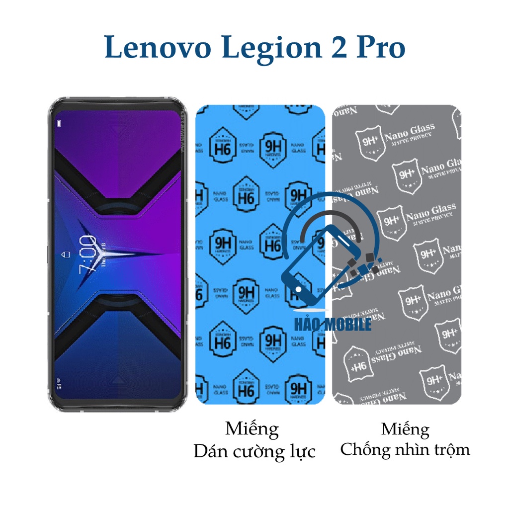 Dán cường lực dẻo nano Lenovo Legion 2 Pro
